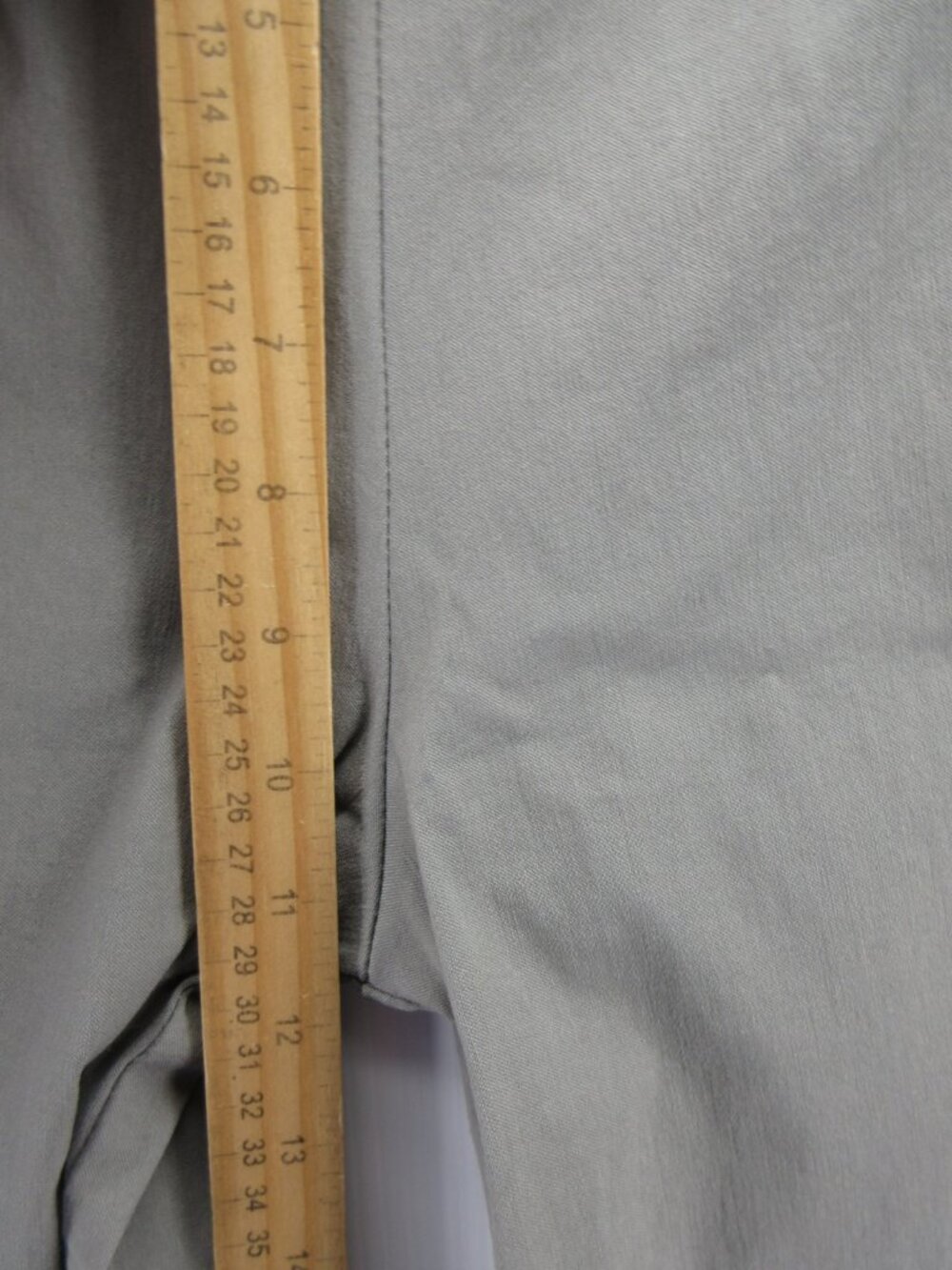Porto Pants 3 Wide Leg Cropped Trousers Slit San Francisco Large * - Picture 3 of 11